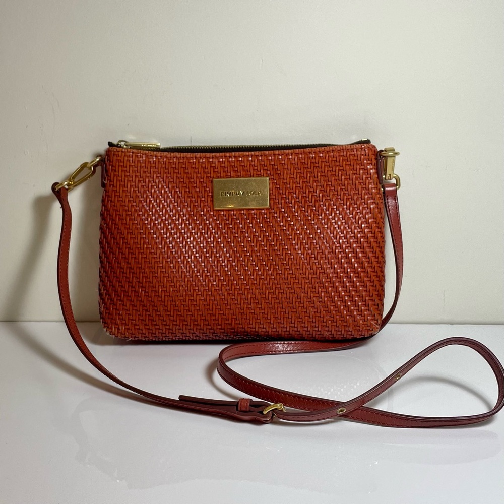 Bimba Y Lola terracotta orange purse